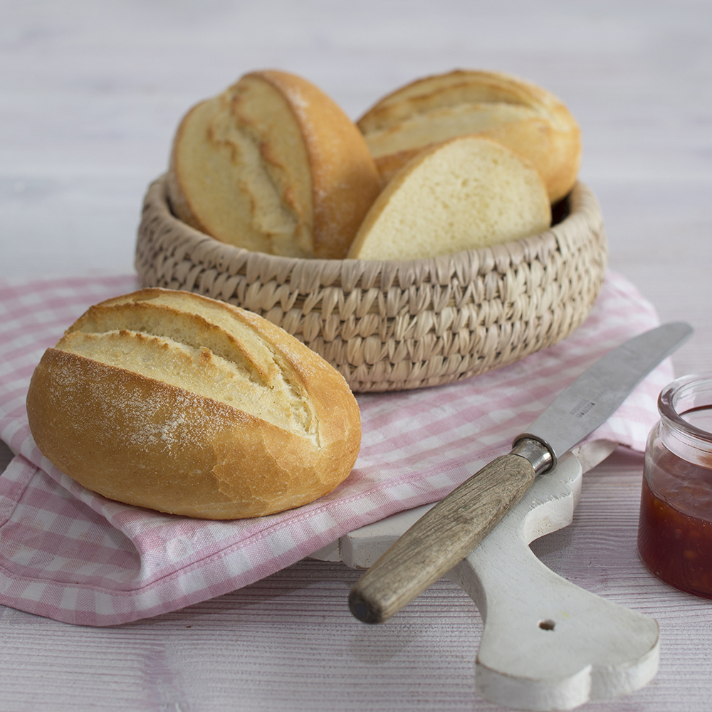 Mehrere 2ab Schnittbrötchen