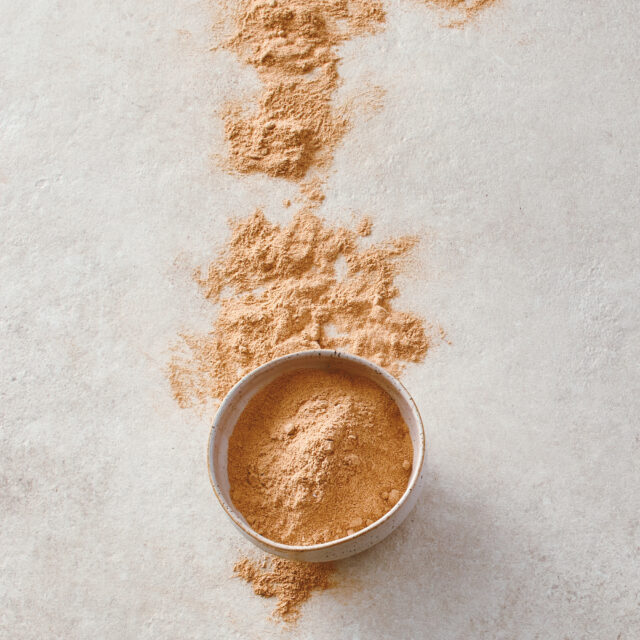 Schale mit Slow Milling Apfelfaser Plus