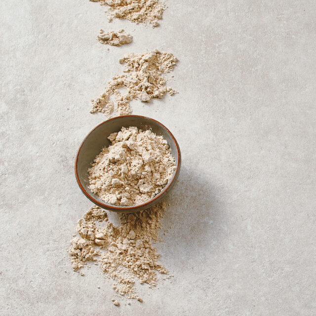 Schale mit Slow Milling Backferment