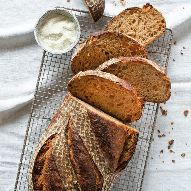 Dinkel Kartoffel Kruste mit Slow Milling Kartoffelflocken