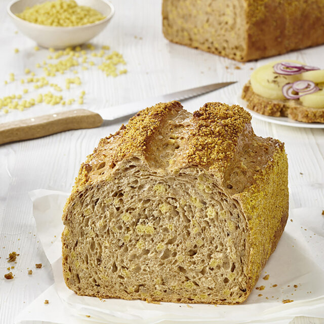 Maisbrot mit Slow Milling Maiskeimcrisp