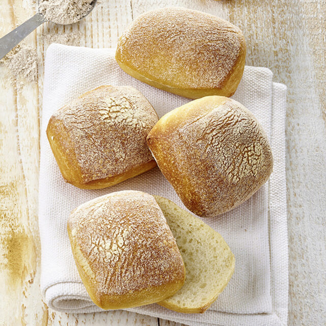 Brötchen mit Slow Milling Malzmehl