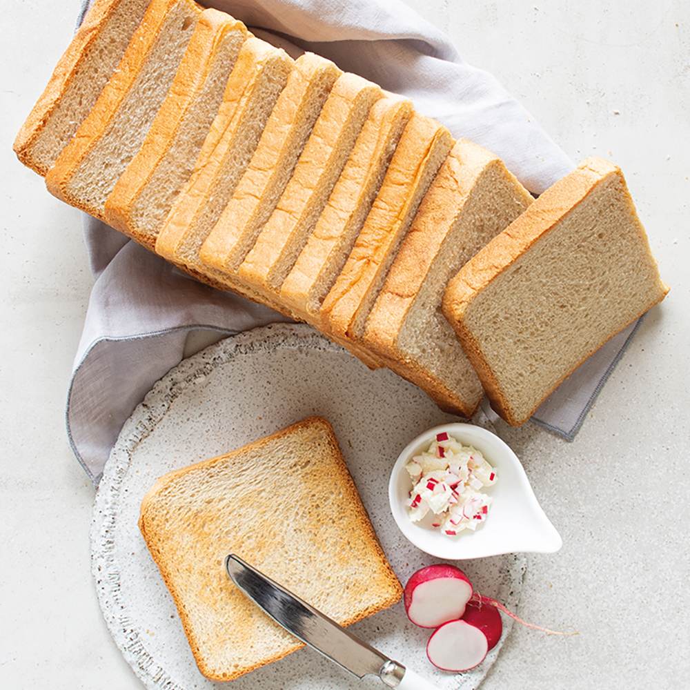 Sandwich Brot, geschnitten, mit Snow Prebiotic Fibres