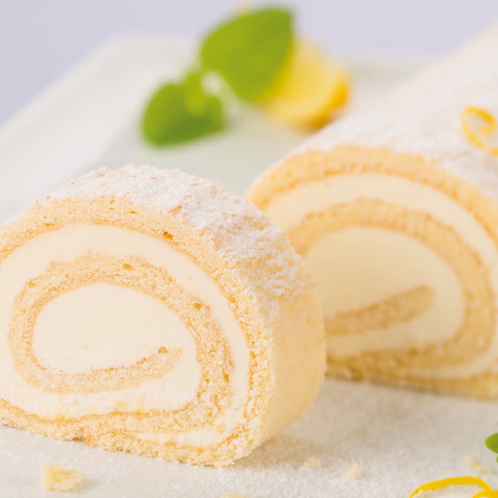 Zitronen Roulade mit Phoenix Biskuit Konzentrat 20