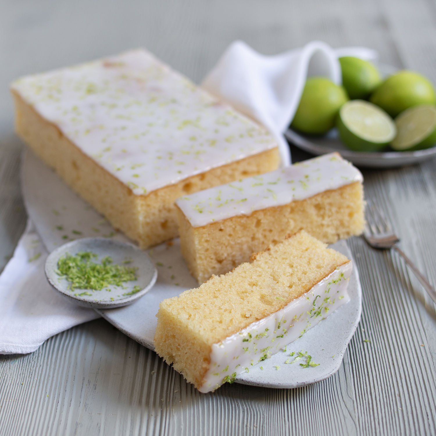 Rezeptur des Monats März: Saftiger Limettenkuchen